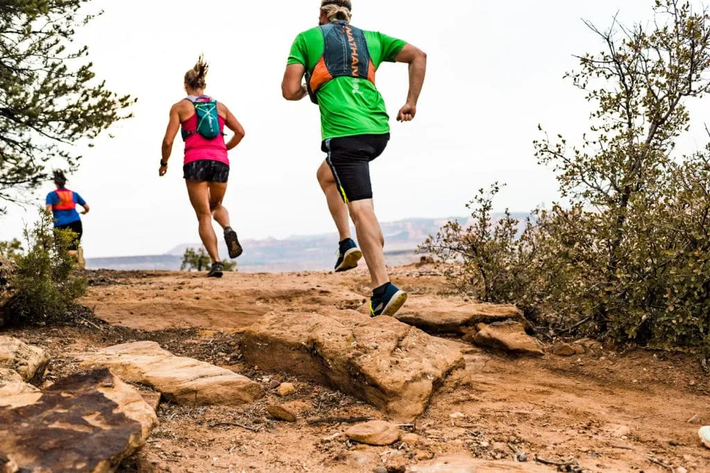 Vacation Races Zion at Night group running