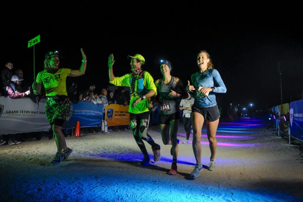 Joshua Tree__D3S2996 race pacers high fiving at the finish line