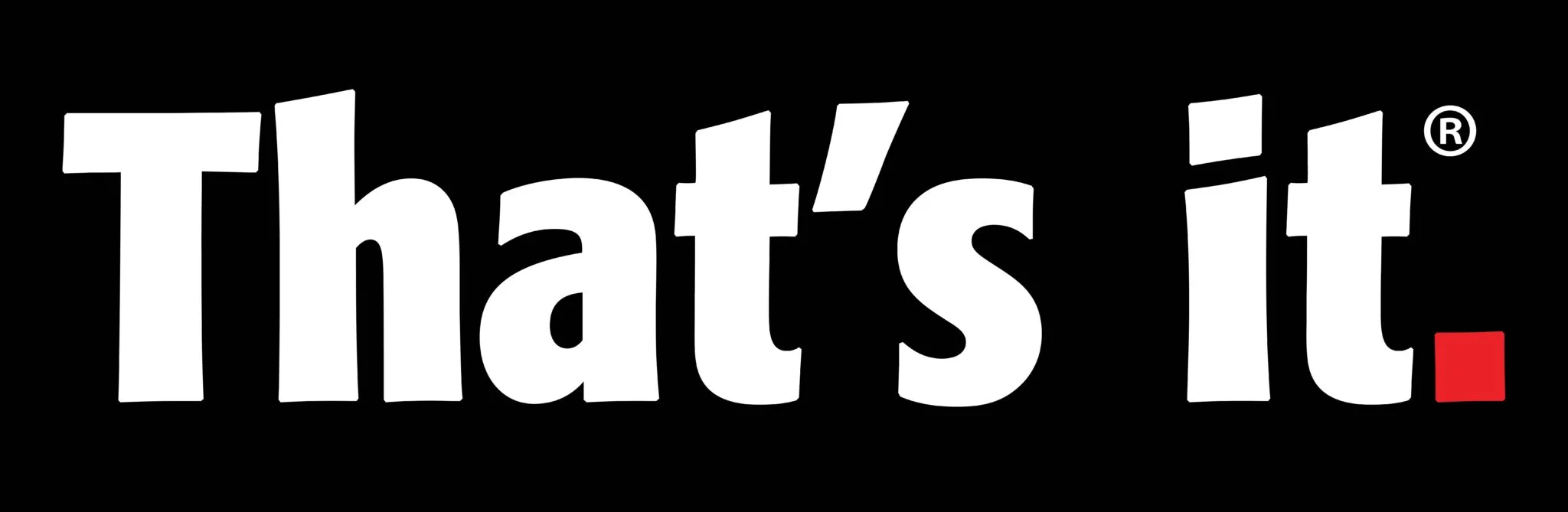 Logo for the brand That's It